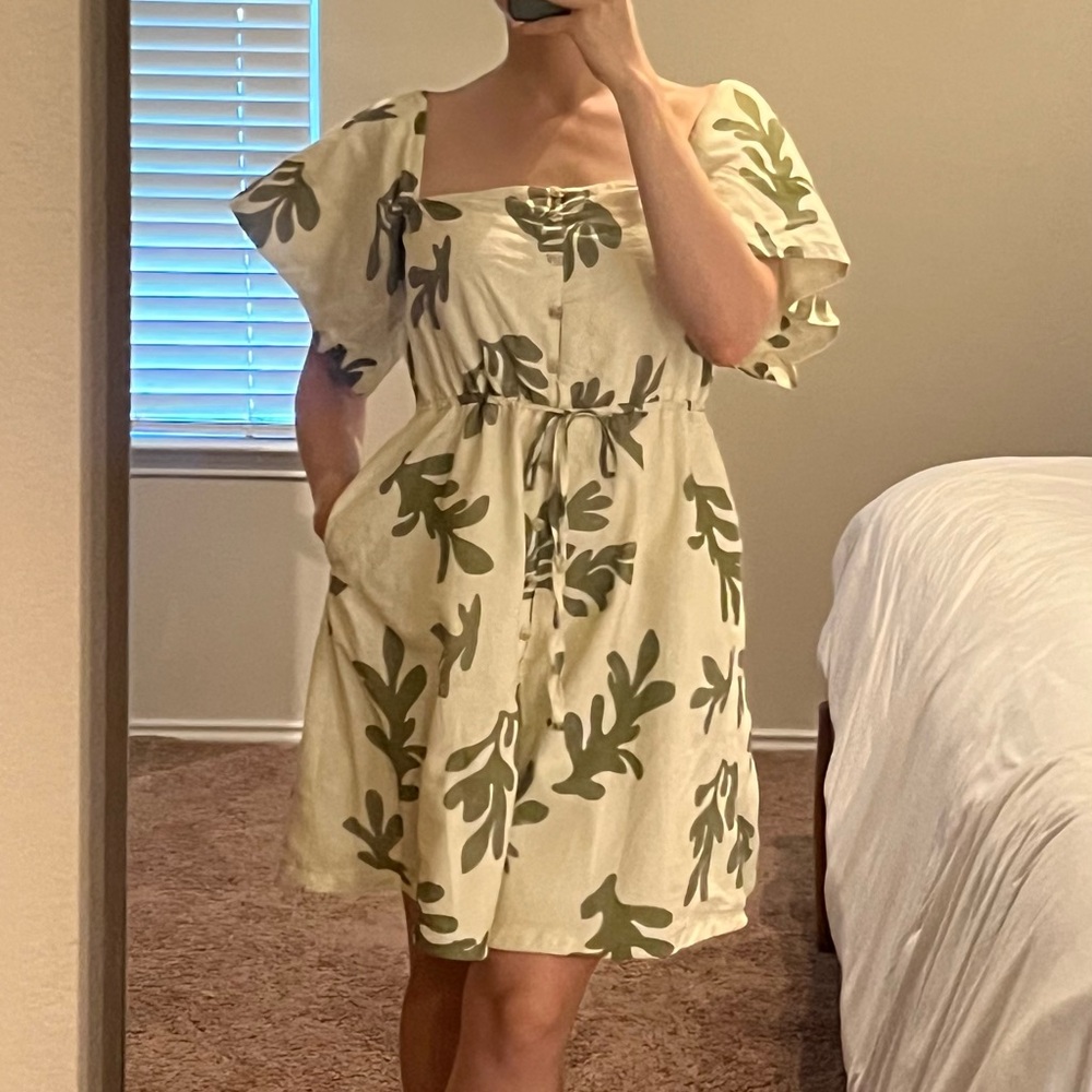 MON RENN MINI DRESS - COMPOSE PRINT - Picture 2 of 5